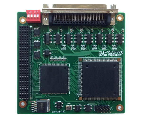 OLP-7113P，PCI-104接口，16通道，RS422/485，异步串口通信模块